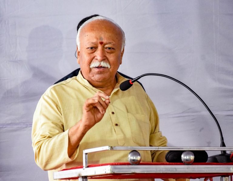 भागवत ने चेतावनी दी कि नेपाल, श्रीलंका और बांग्लादेश में उथल-पुथल अंबेडकर के ‘अराजकता के व्याकरण’ को दर्शाती है
